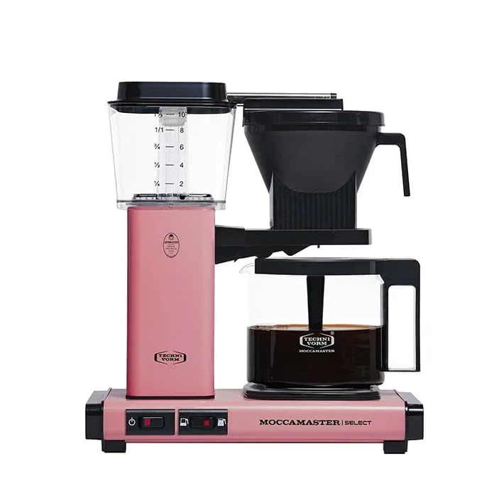 Technivorm Moccamaster 53939 KBGV cafetera de 10 tazas, color rosa (Pink),  40 onzas, 1.25 litros